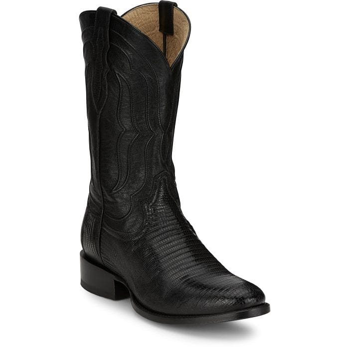 Tony Lama Men's Kirtland Black Lizard Boots DR5153