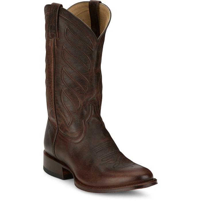 Tony Lama Men's Lenado 12" Walnut Western Boot DR3037