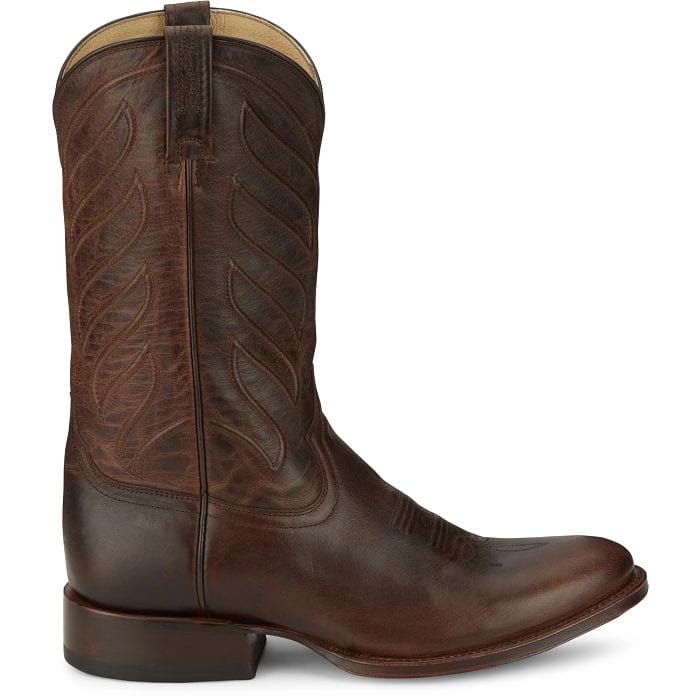 Tony Lama Men's Lenado 12" Walnut Western Boot DR3037 - Image 2