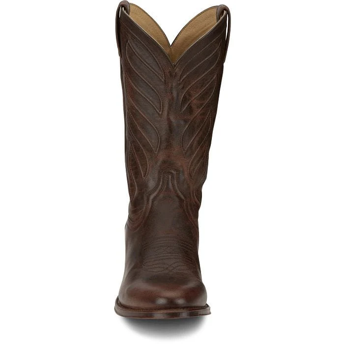 Tony Lama Men's Lenado 12" Walnut Western Boot DR3037 - Image 5