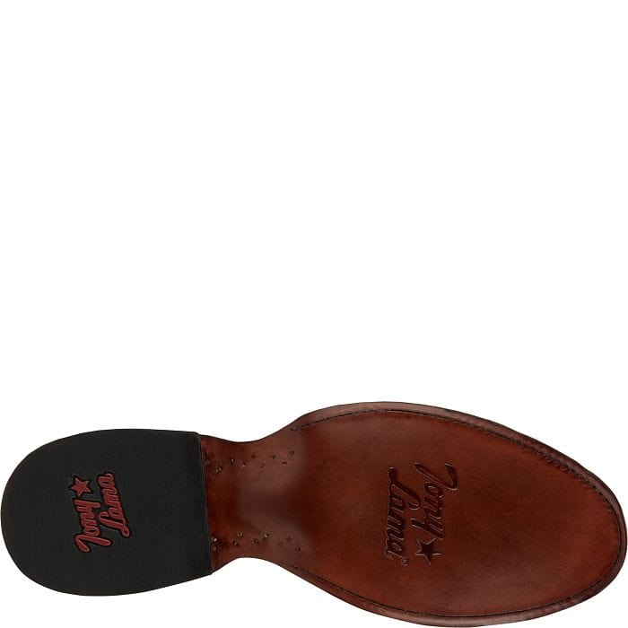 Tony Lama Men's Lenado 12" Walnut Western Boot DR3037 - Image 8