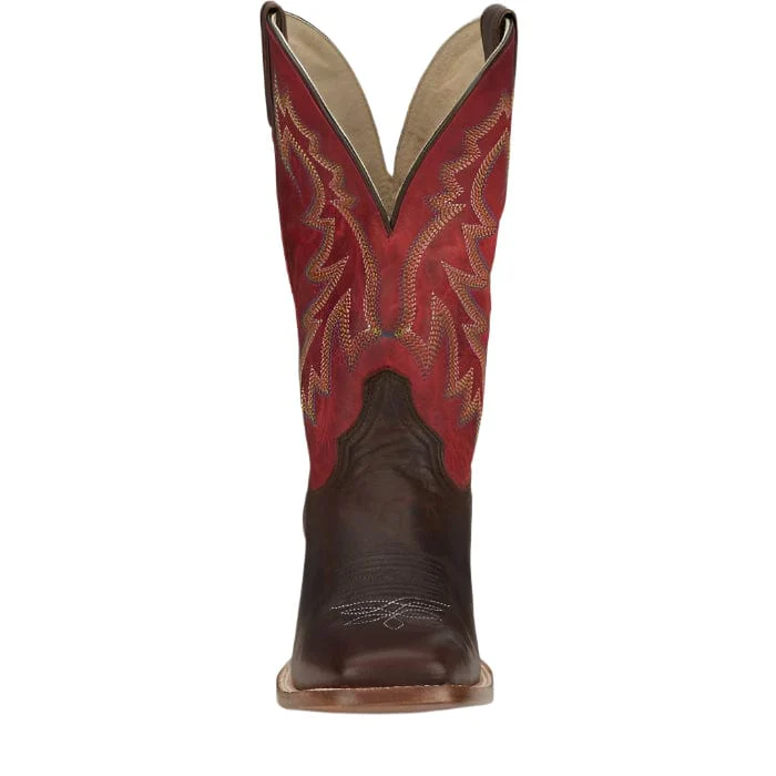 Tony Lama Men's Luciano Chocolate Western Boots TL3030 - Image 4