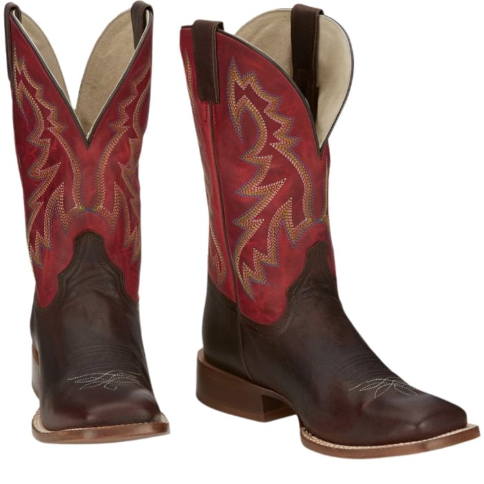 Tony Lama Men's Luciano Chocolate Western Boots TL3030 - Image 8