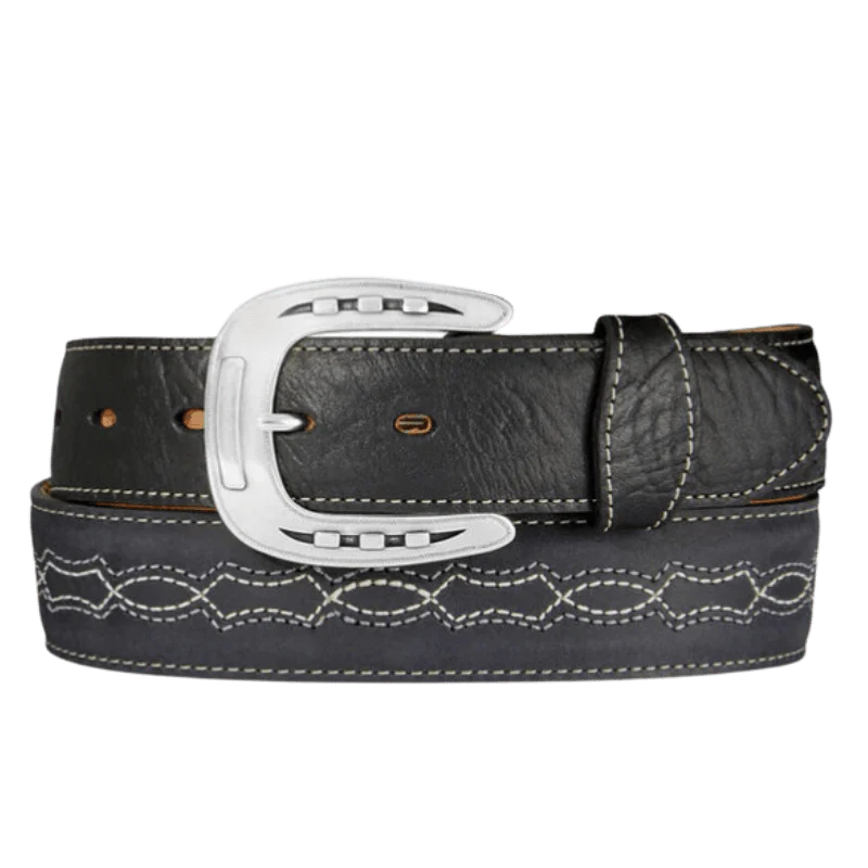 Tony Lama Men's Maverick Black Belt C42743 - Image 3