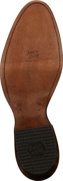 Tony Lama Men's Mccandles Brandy Full Quill Ostrich Round Toe Exotic Western Boots 8257 - Image 8