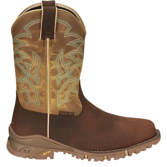 Tony Lama Men's Roustabout Russet Steel Toe Waterproof Boot TW5006 - Image 2