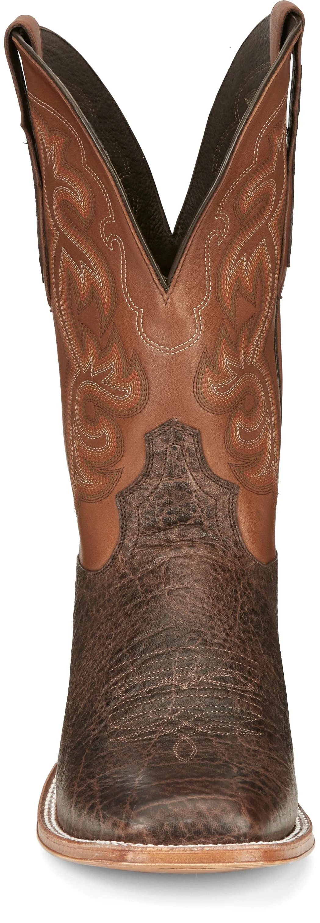 Tony Lama Men's Rowel Brown Safari Western Boots TL3019 - Image 2