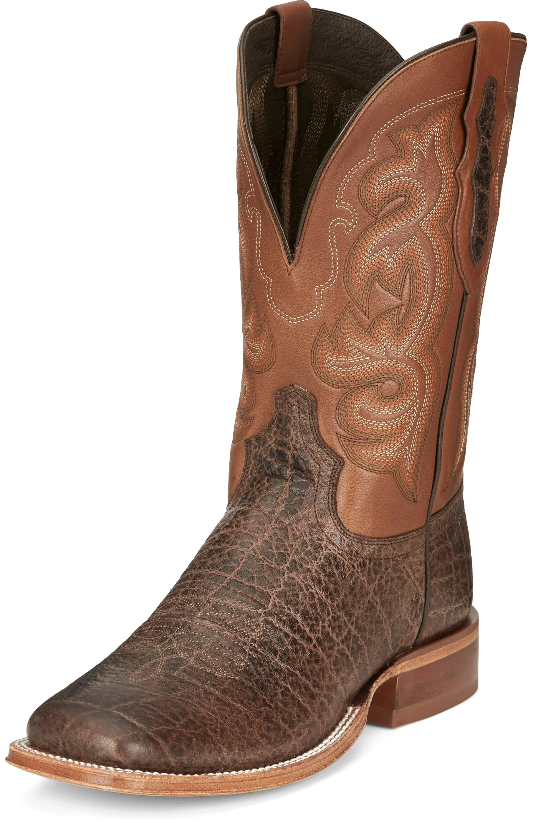 Tony Lama Men's Rowel Brown Safari Western Boots TL3019 - Image 6