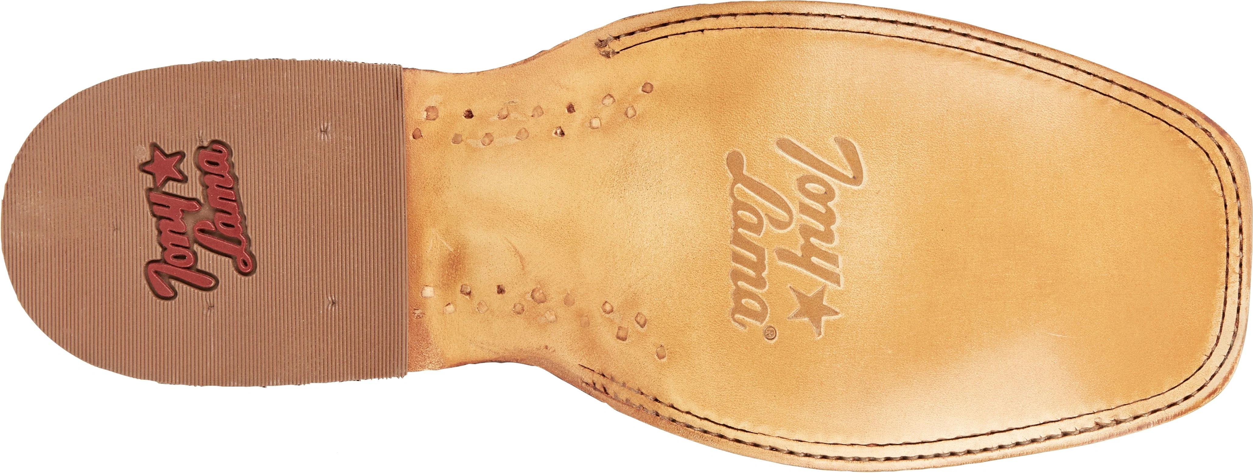 Tony Lama Men's Rowel Brown Safari Western Boots TL3019 - Image 9