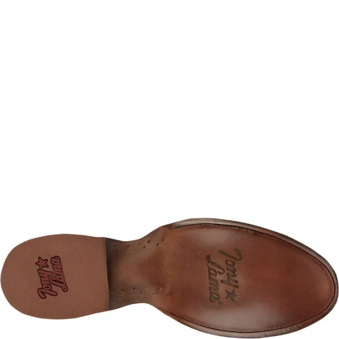 Tony Lama Men's Tremaine Cognac Caiman Boots DR5260 - Image 7