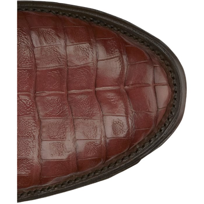 Tony Lama Men's Tremaine Cognac Caiman Boots DR5260 - Image 8