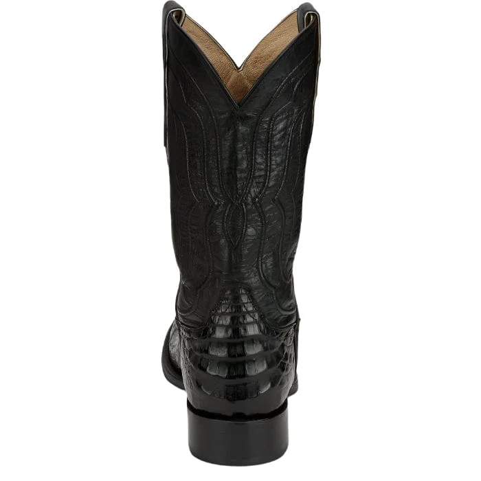 Tony Lama Men's Tremaine Ebony Caiman Boots DR5261 - Image 4