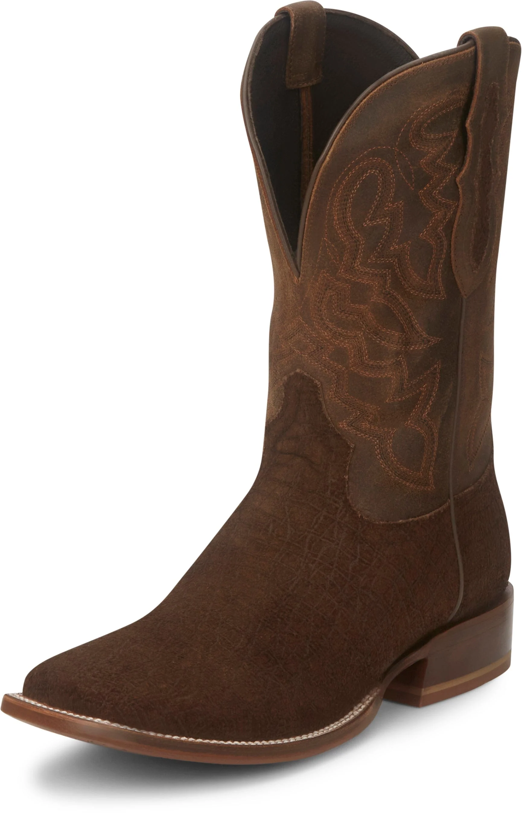 Tony Lama Men's Tucson Bark Brown Western Boots TL3025 - Image 2