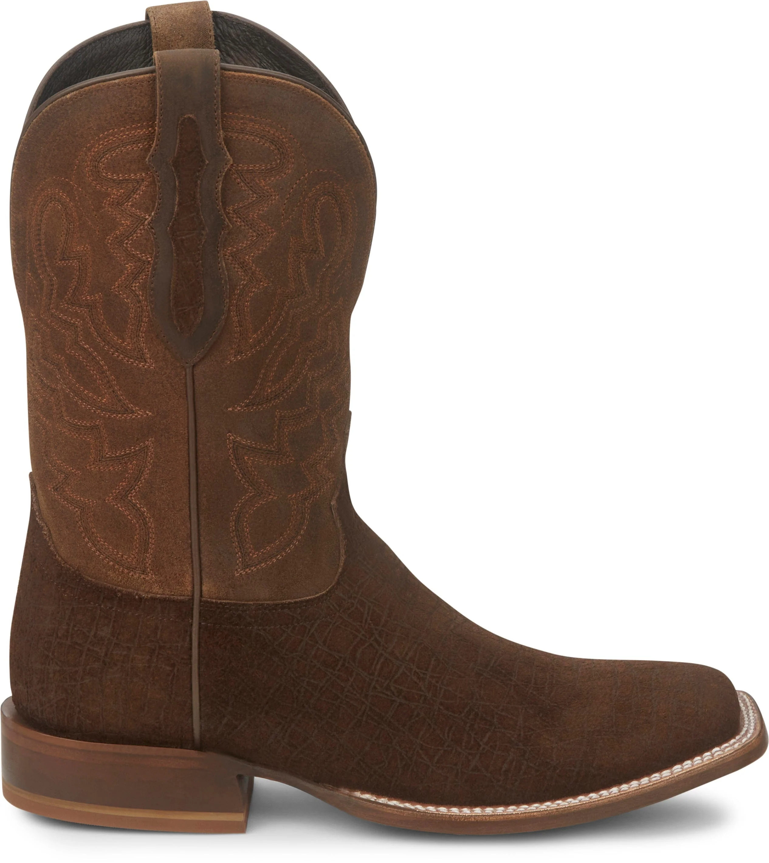 Tony Lama Men's Tucson Bark Brown Western Boots TL3025 - Image 3