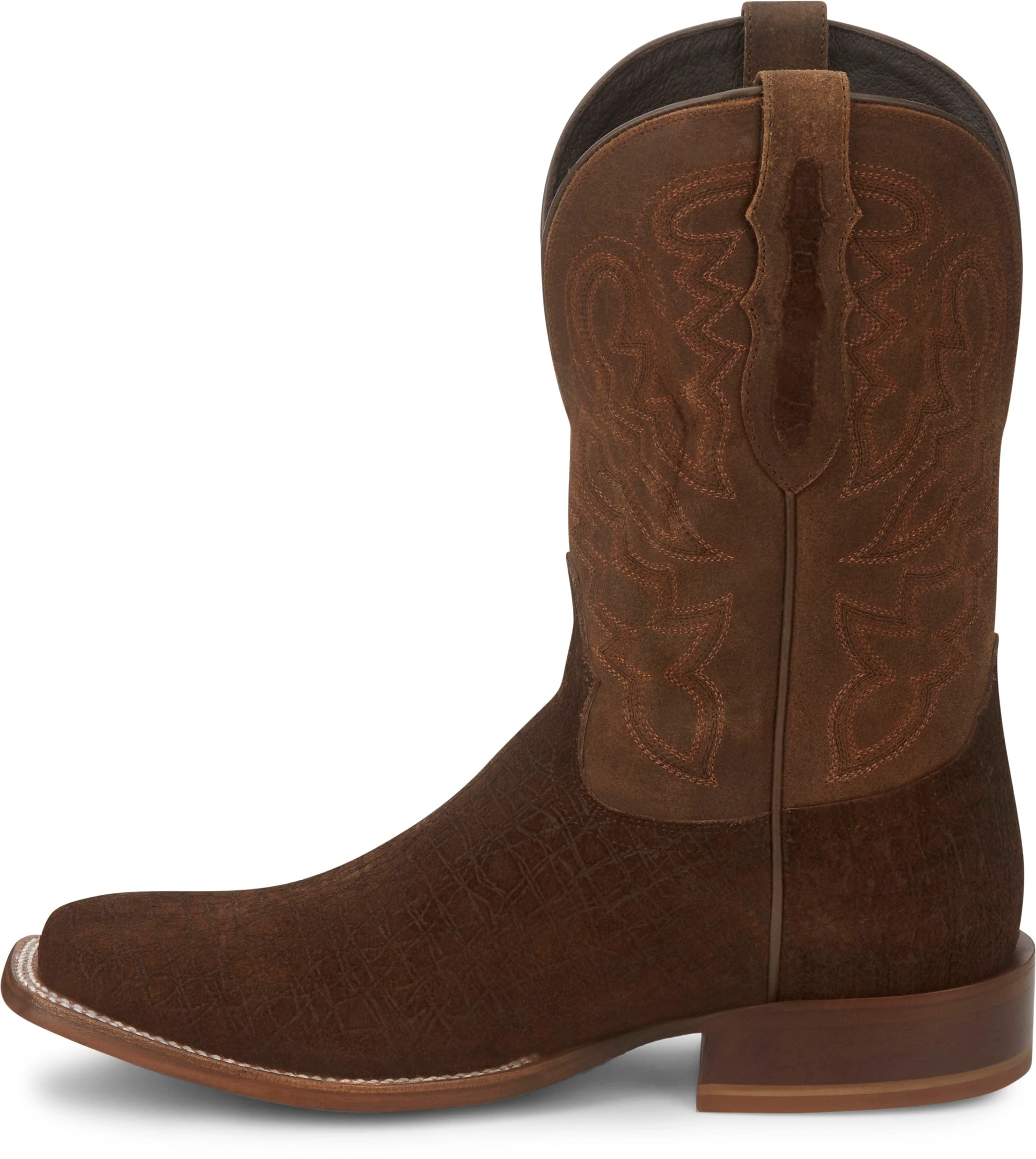 Tony Lama Men's Tucson Bark Brown Western Boots TL3025 - Image 4