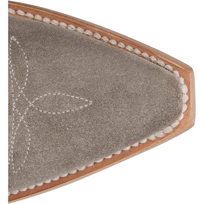 Tony Lama Women's Ash Grey Liz Suede Western Boots DR4260 - Image 5