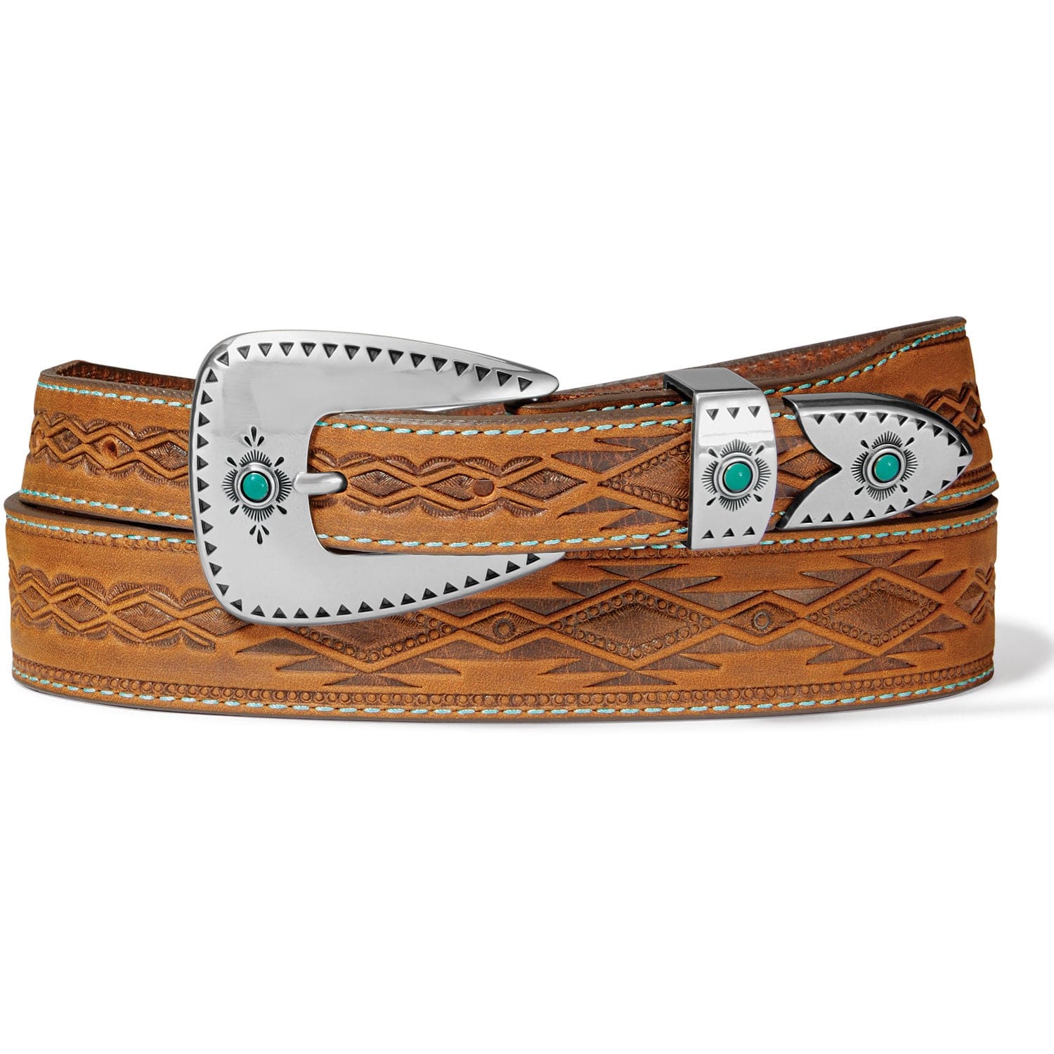 Tony Lama Women's Dakota Southwestern Embossed Belt C51299