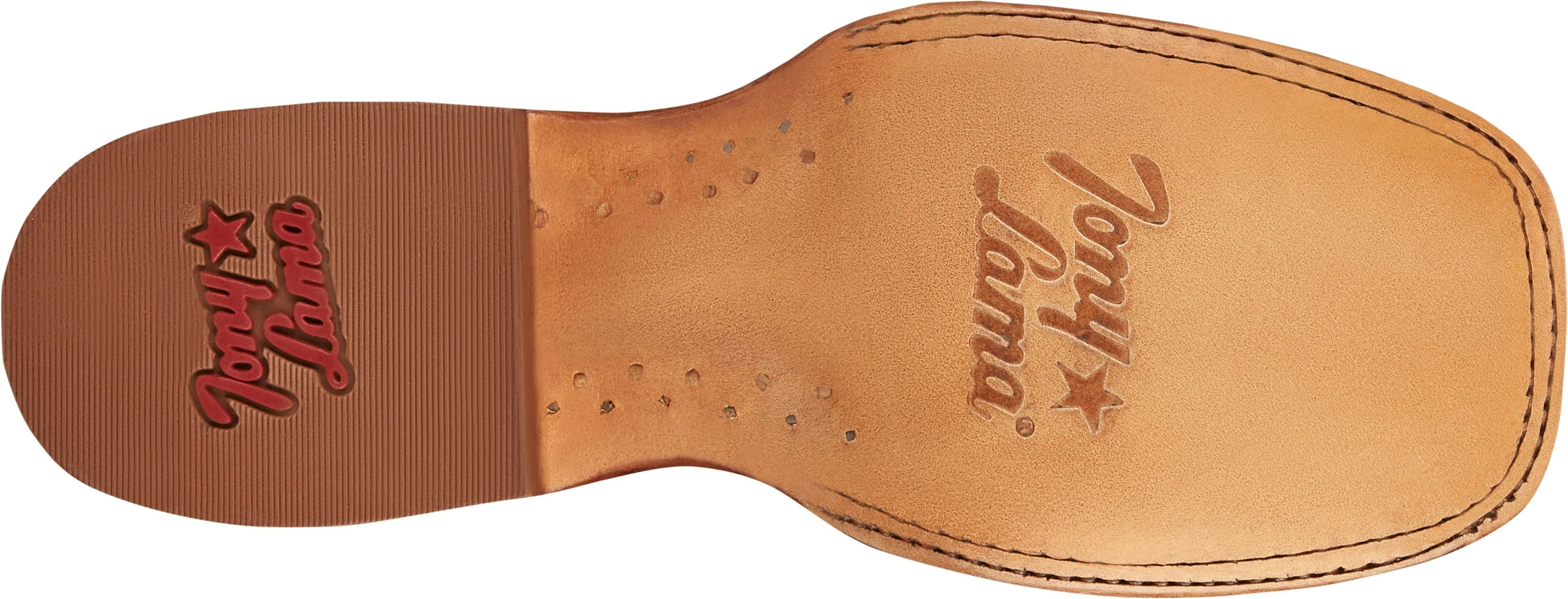Tony Lama Women's Wildheart Gold/Tan Smooth Ostrich Square Toe Exotic Western Boots SA6209 - Image 8