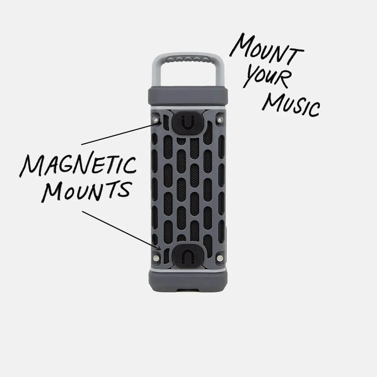 TurtleBox Ranger Gray Bluetooth Speaker - Image 3