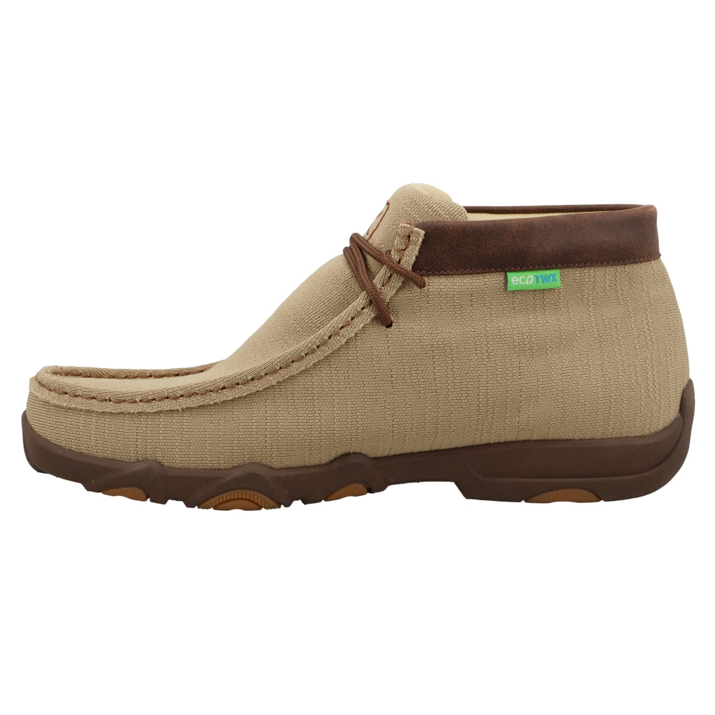 Twisted X Khaki & Brown Ultralite Chukka Driving Moc MDMU001 - Image 2