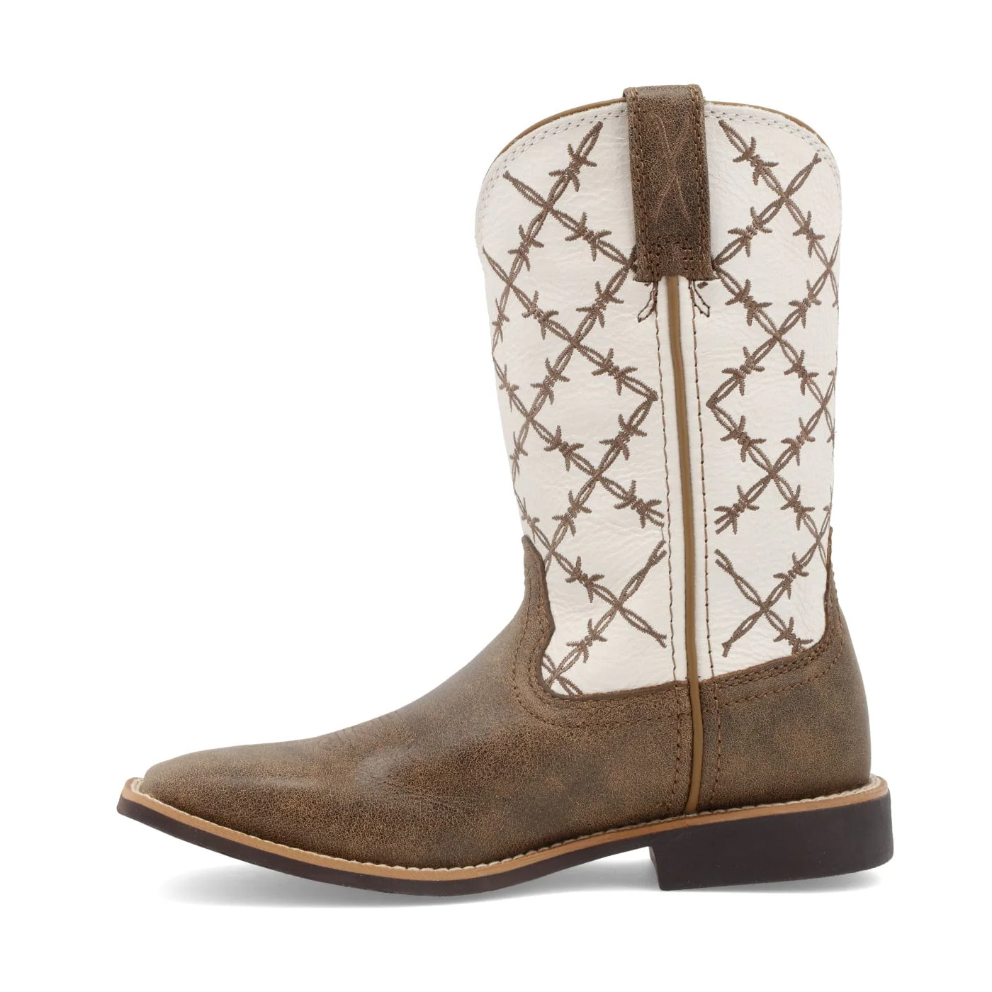 Twisted X Kids Bomber & White Top Hand Western Boot YTH0010 - Image 2