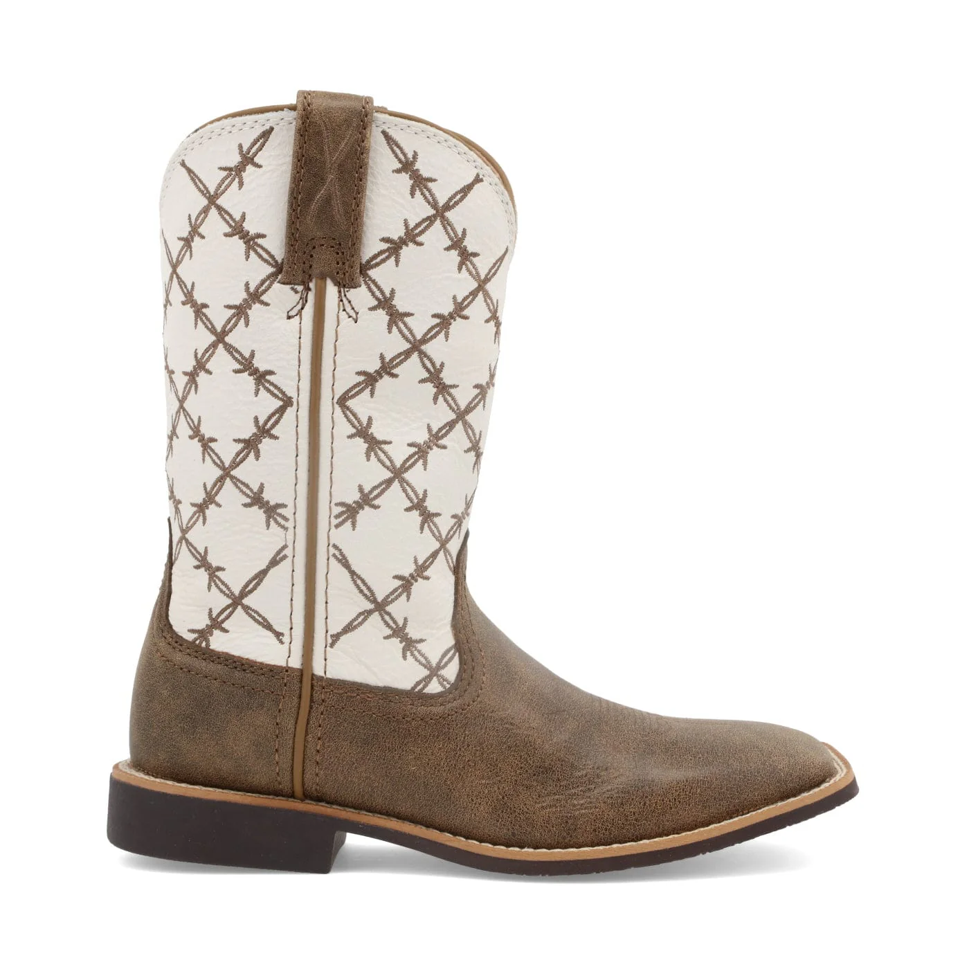 Twisted X Kids Bomber & White Top Hand Western Boot YTH0010 - Image 5