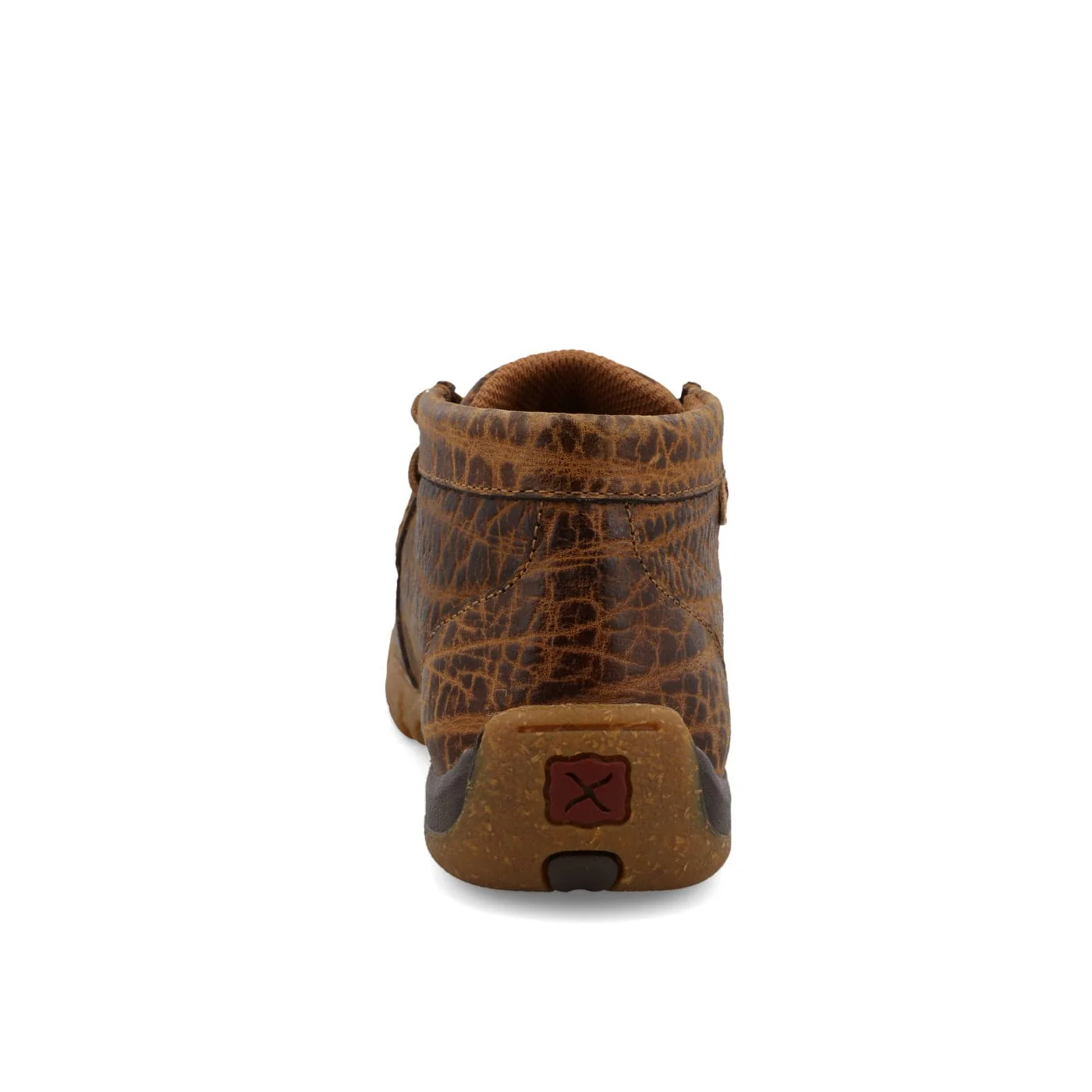 Twisted X Kids Golden Elephant Print Chukka Driving Moc Shoe YDM0049 - Image 6
