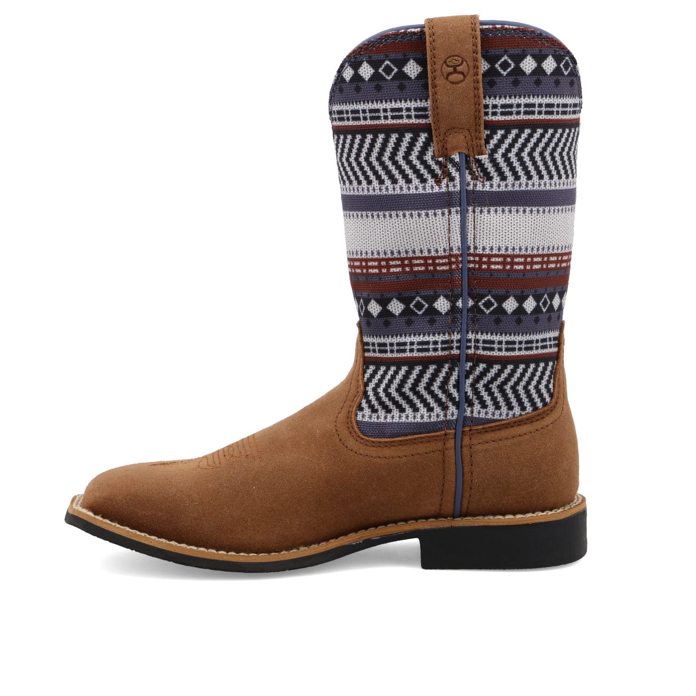 Twisted X Kids Lion Brown & Ash Grey Hooey Western Boot YHY0012 - Image 2