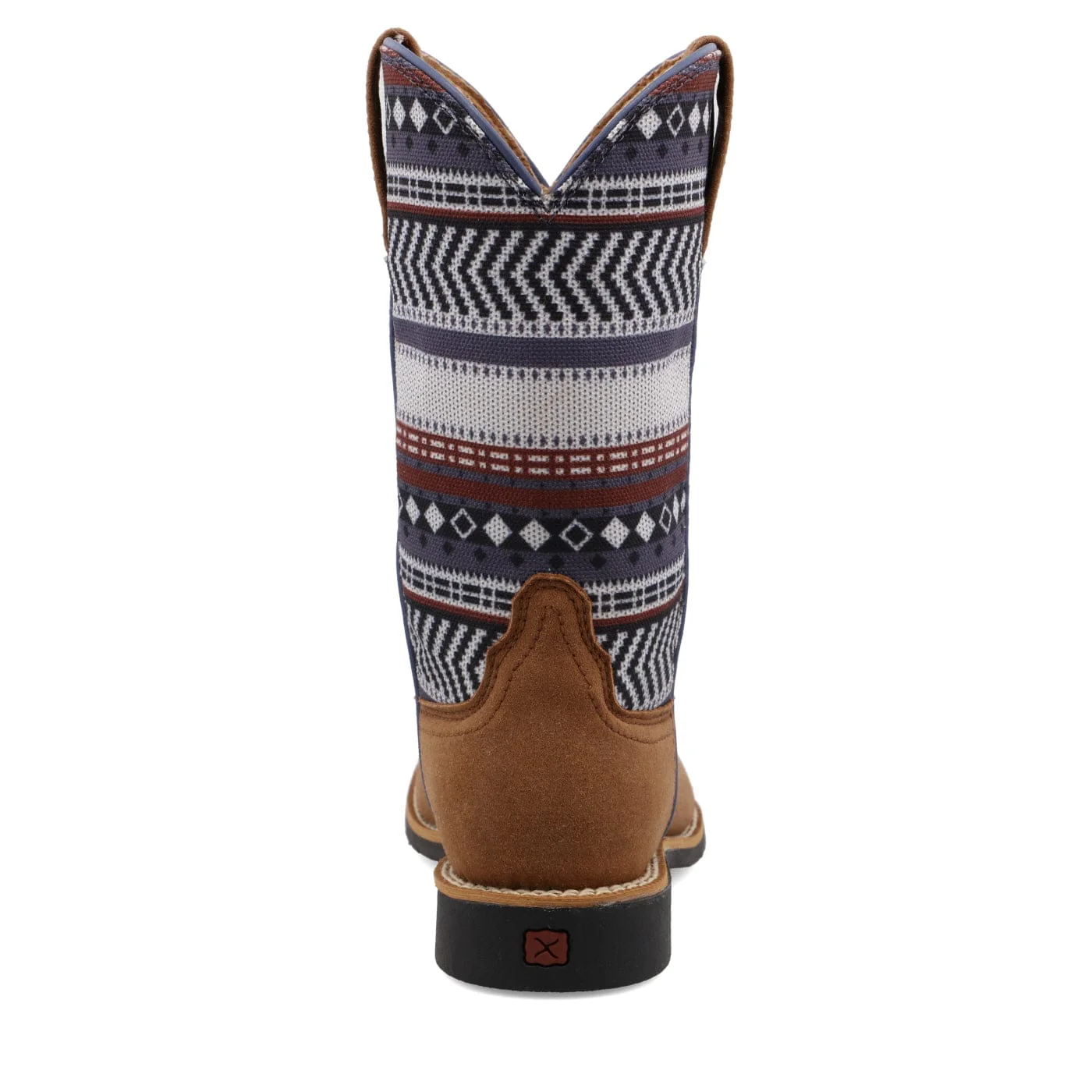 Twisted X Kids Lion Brown & Ash Grey Hooey Western Boot YHY0012 - Image 6