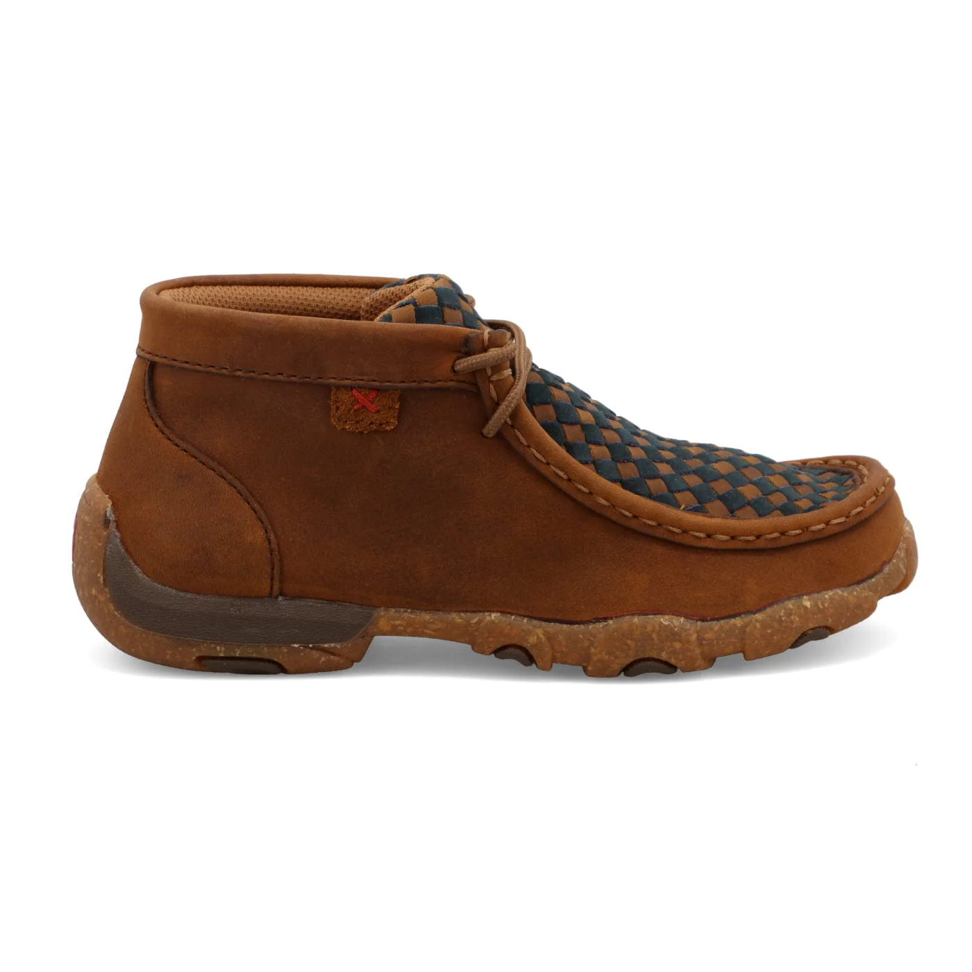 Twisted X Kids Oiled Saddle & Midnight Chukka Driving Moc Shoe YDM0046 - Image 4