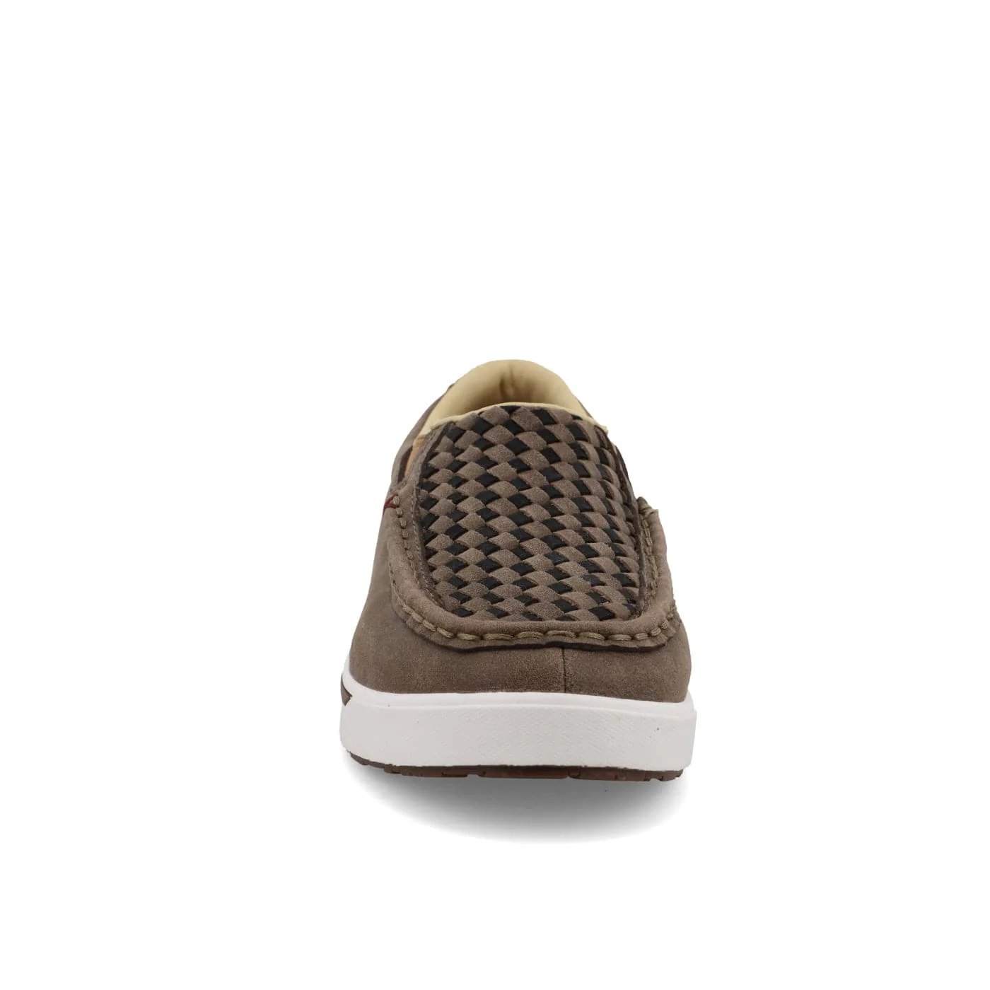 Twisted X Kids Taupe Grey & Black Slip On Kicks Shoe YCA0015 - Image 5