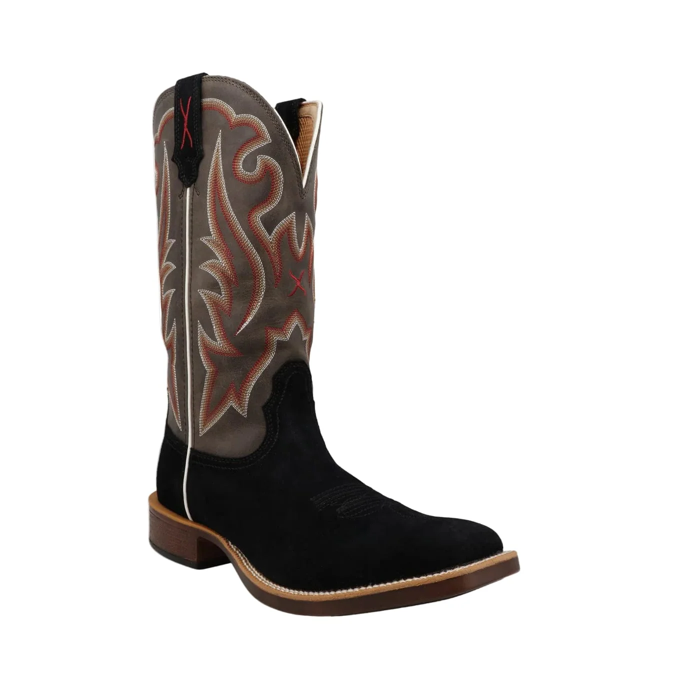 Twisted X Men's Black & Stone Top Hand Western Boots MTH0030