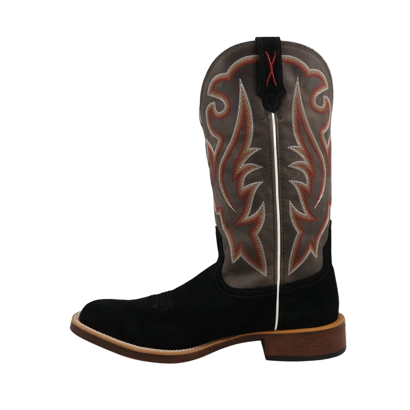 Twisted X Men's Black & Stone Top Hand Western Boots MTH0030 - Image 2