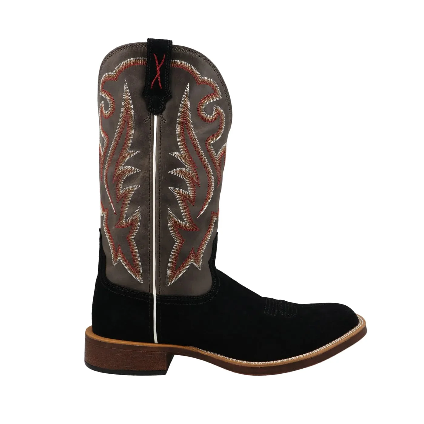 Twisted X Men's Black & Stone Top Hand Western Boots MTH0030 - Image 4
