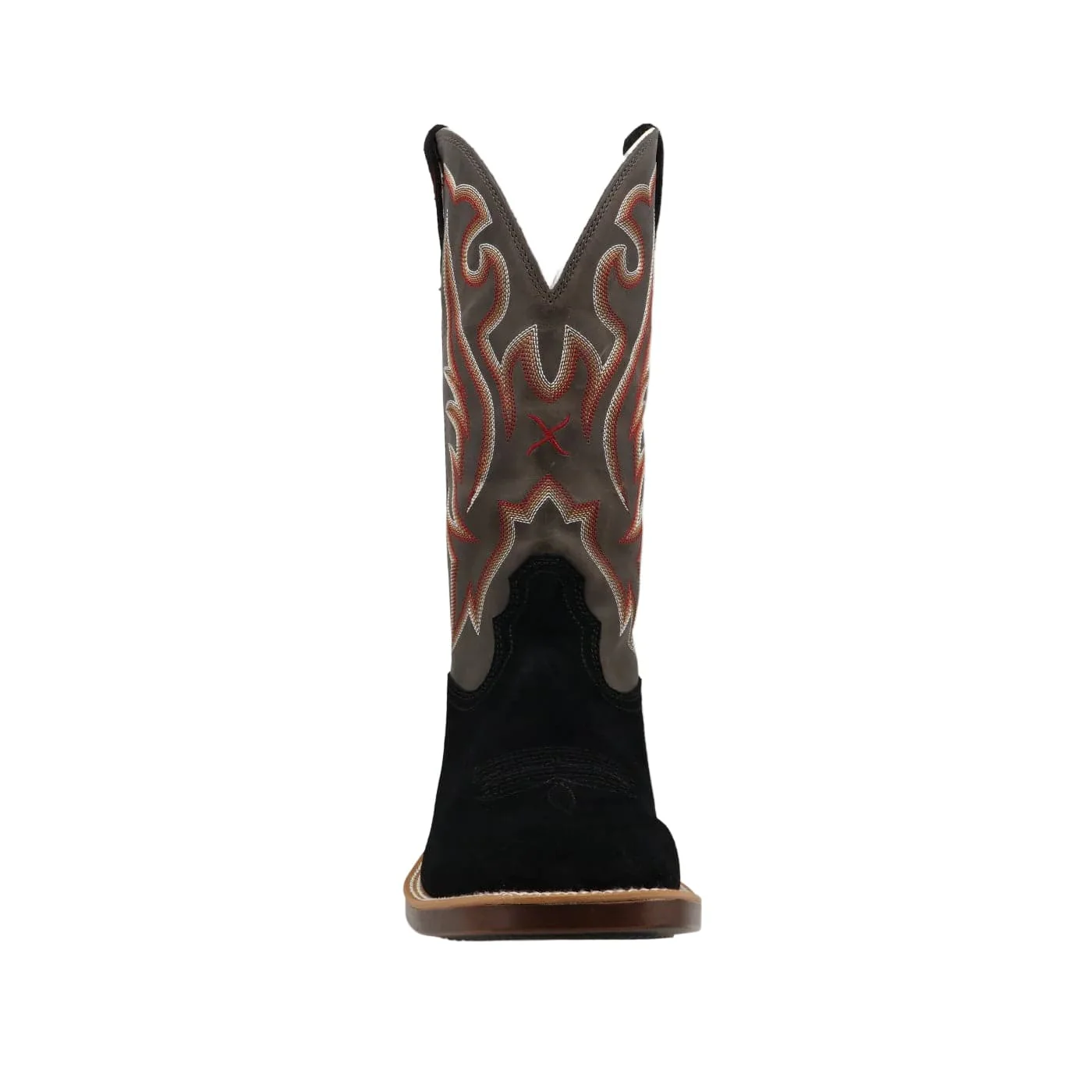 Twisted X Men's Black & Stone Top Hand Western Boots MTH0030 - Image 5