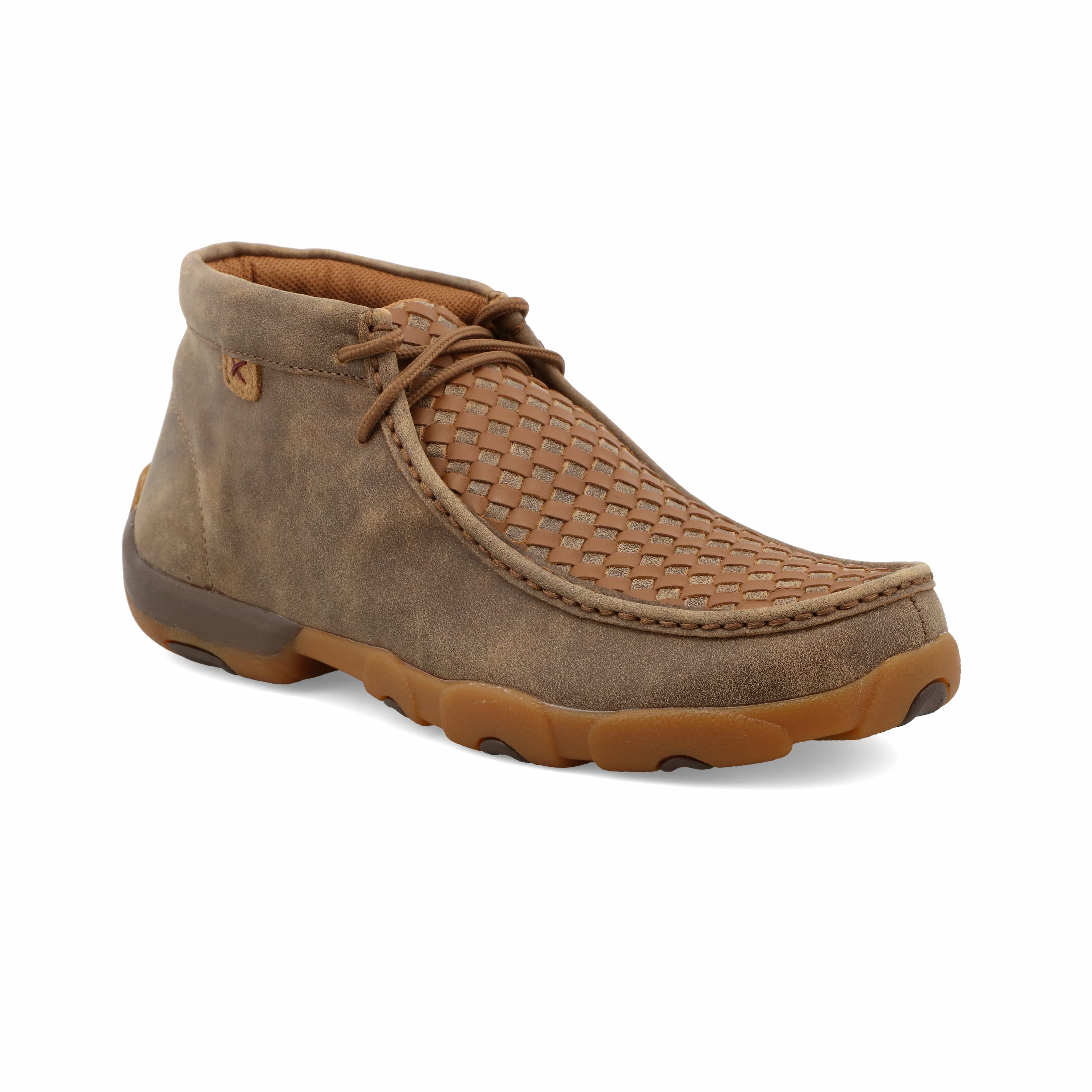 Twisted X Men's Bomber & Tan Chukka Driving Moc Shoe MDM0033