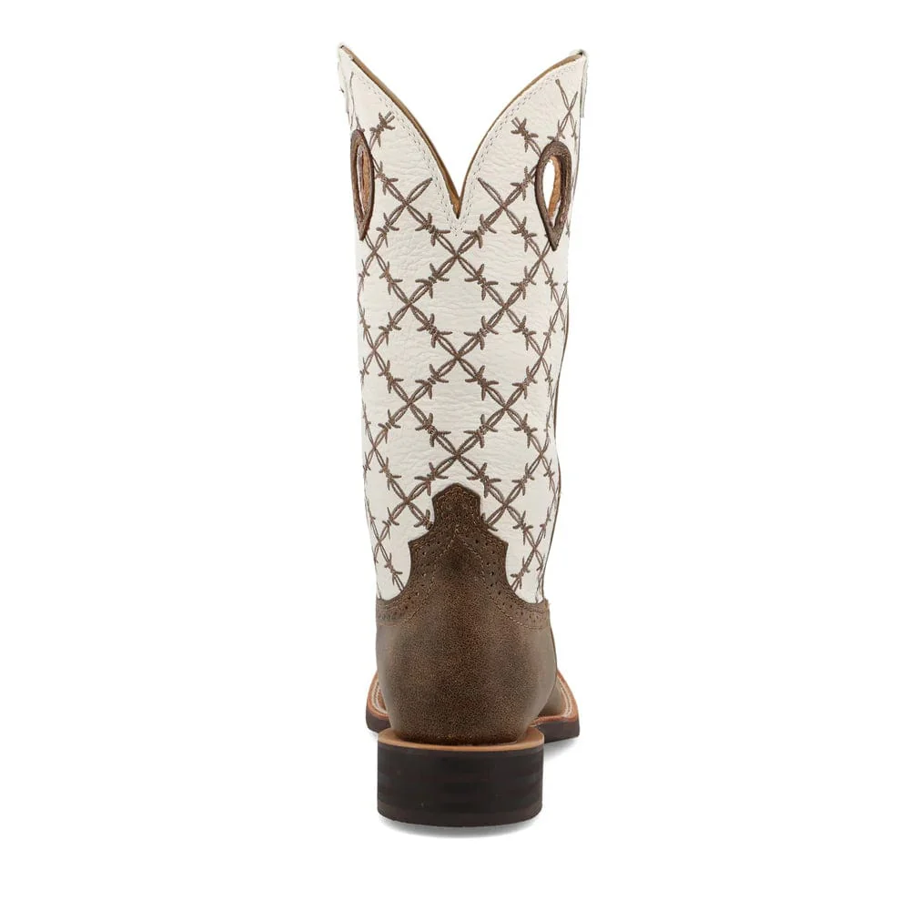 Twisted X Men's Bomber & White Ruff Stock Western Boot MRS0056 - Image 2