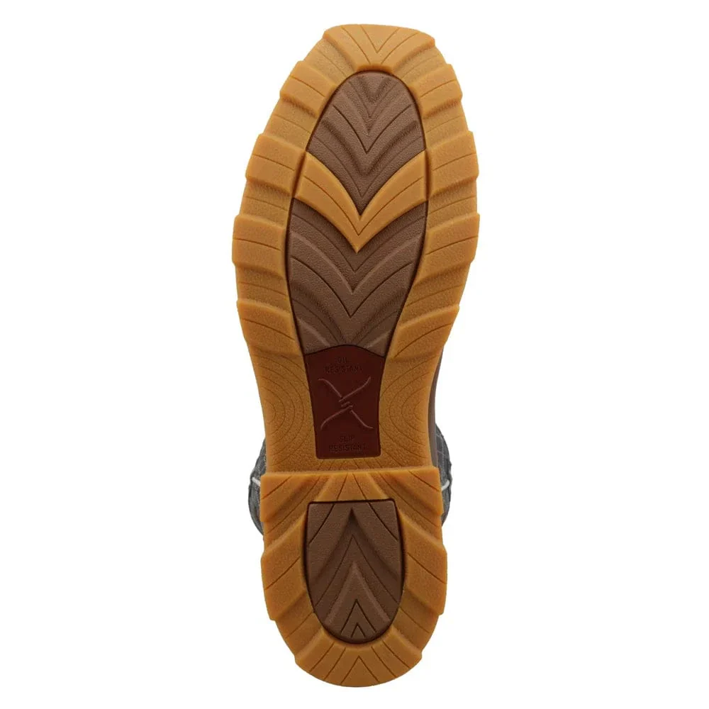 Twisted X Men's Brown & Dark Electric Blue Ultralite X no Toe Work Boot MULNW02 - Image 3
