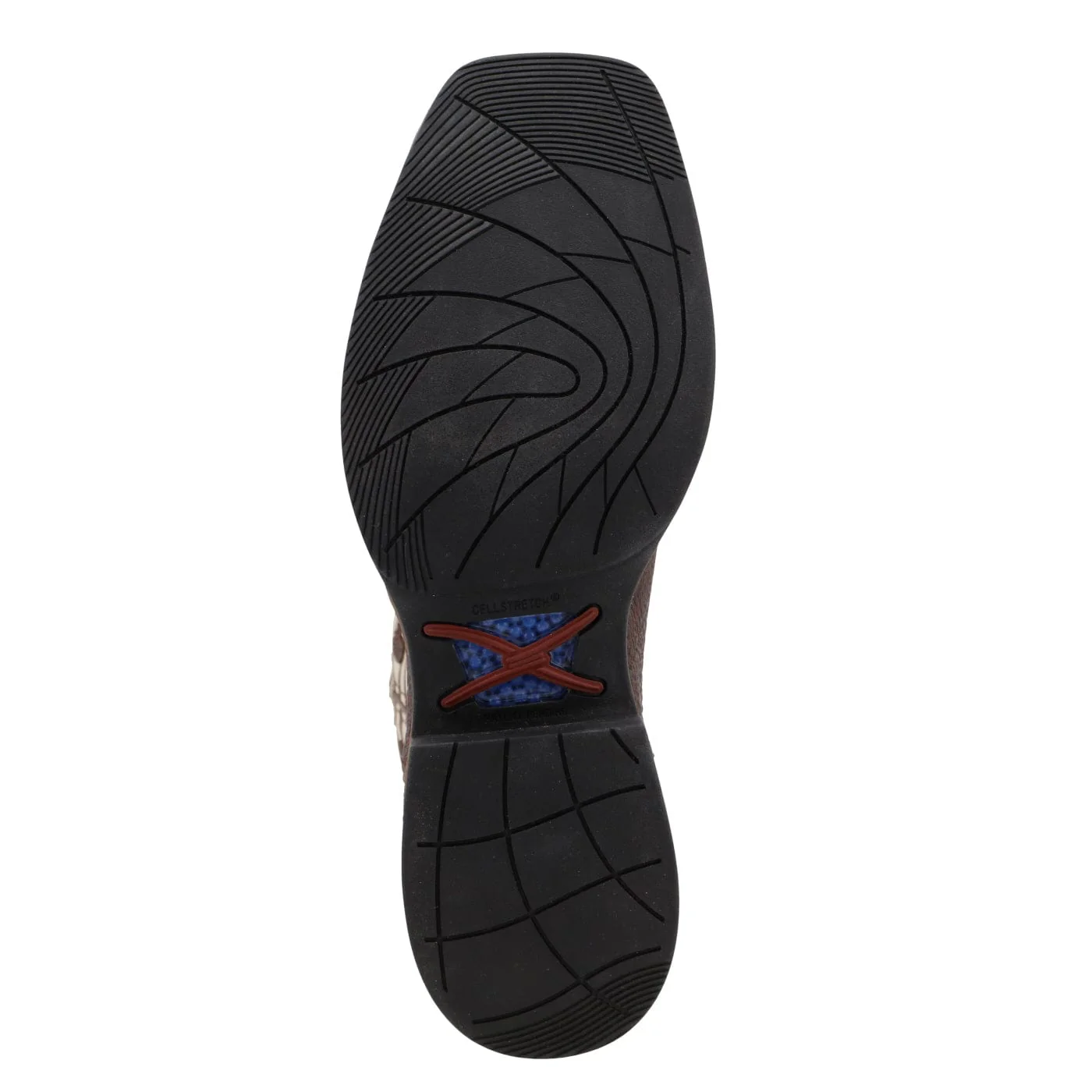 Twisted X Men's Brown Elephant Print & Bone Tech X Western Boot MXW0008 - Image 3