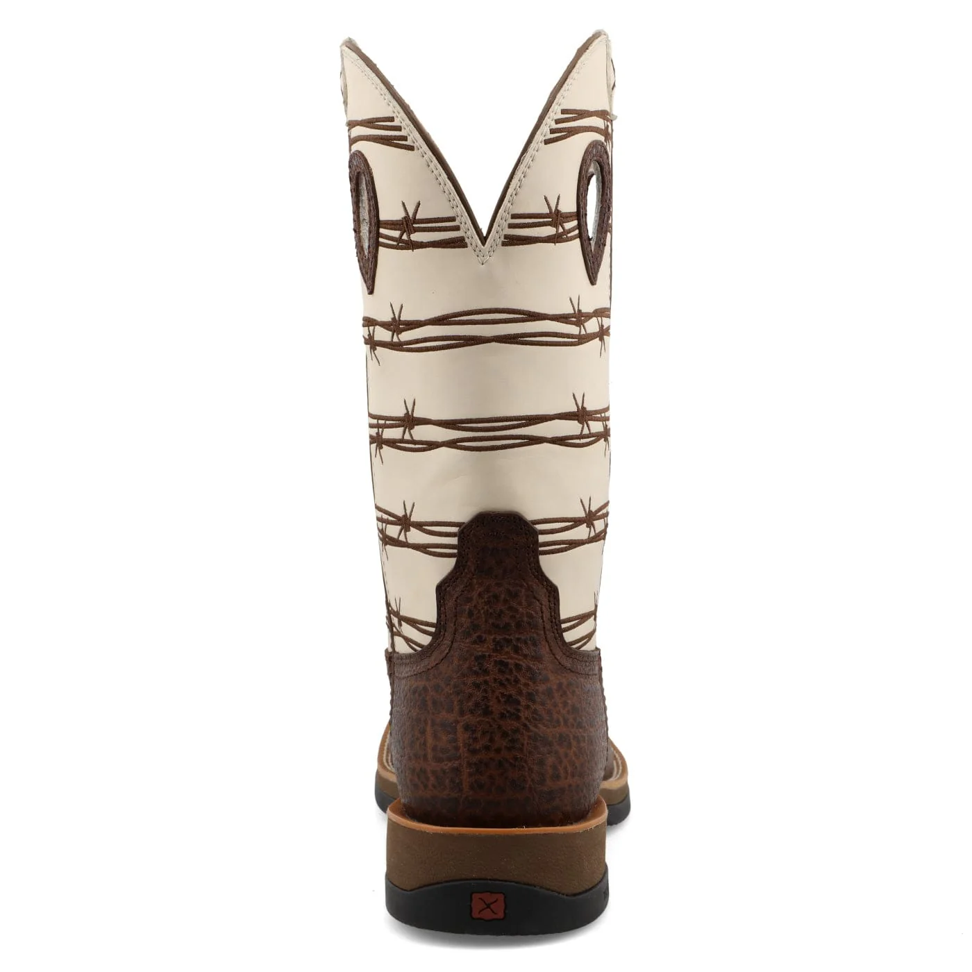 Twisted X Men's Brown Elephant Print & Bone Tech X Western Boot MXW0008 - Image 6