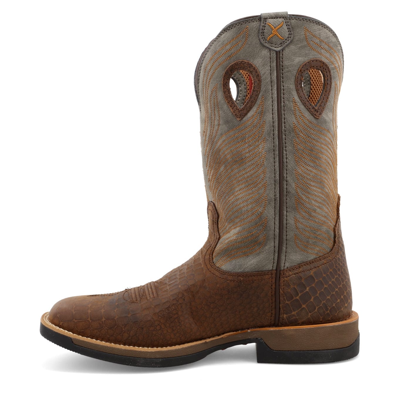 Twisted X Men's Brown & Grey Tech X Western Boot MXW0003 - Image 2