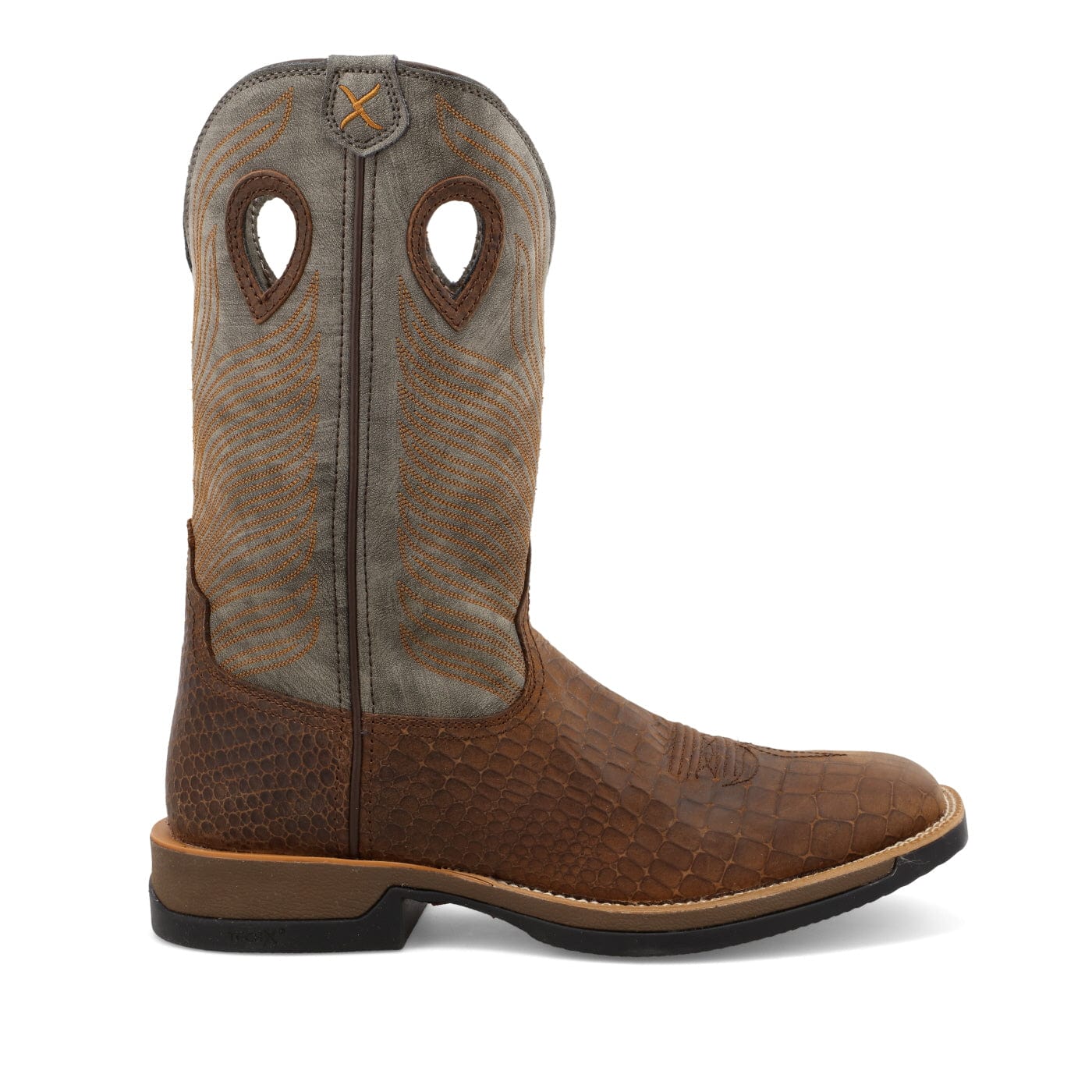 Twisted X Men's Brown & Grey Tech X Western Boot MXW0003 - Image 4