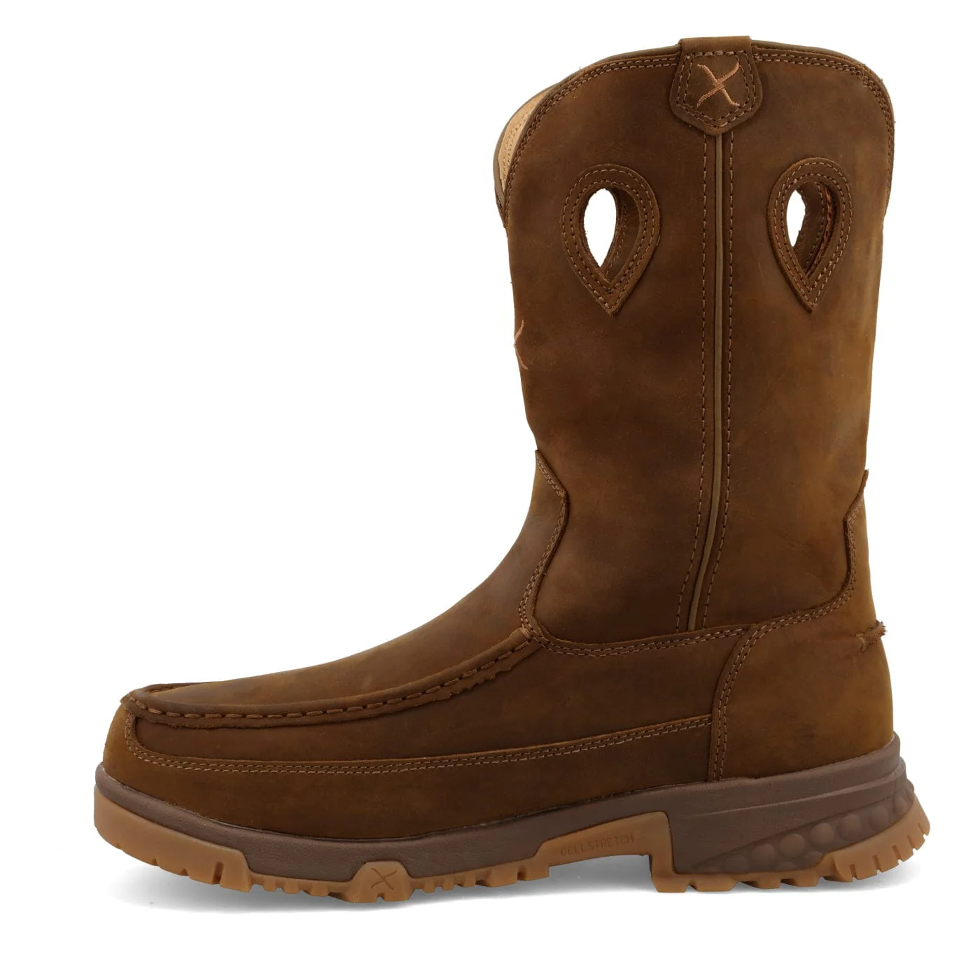 Twisted X Men's Brown Pull On Work Boot MXCNM01 - Image 2