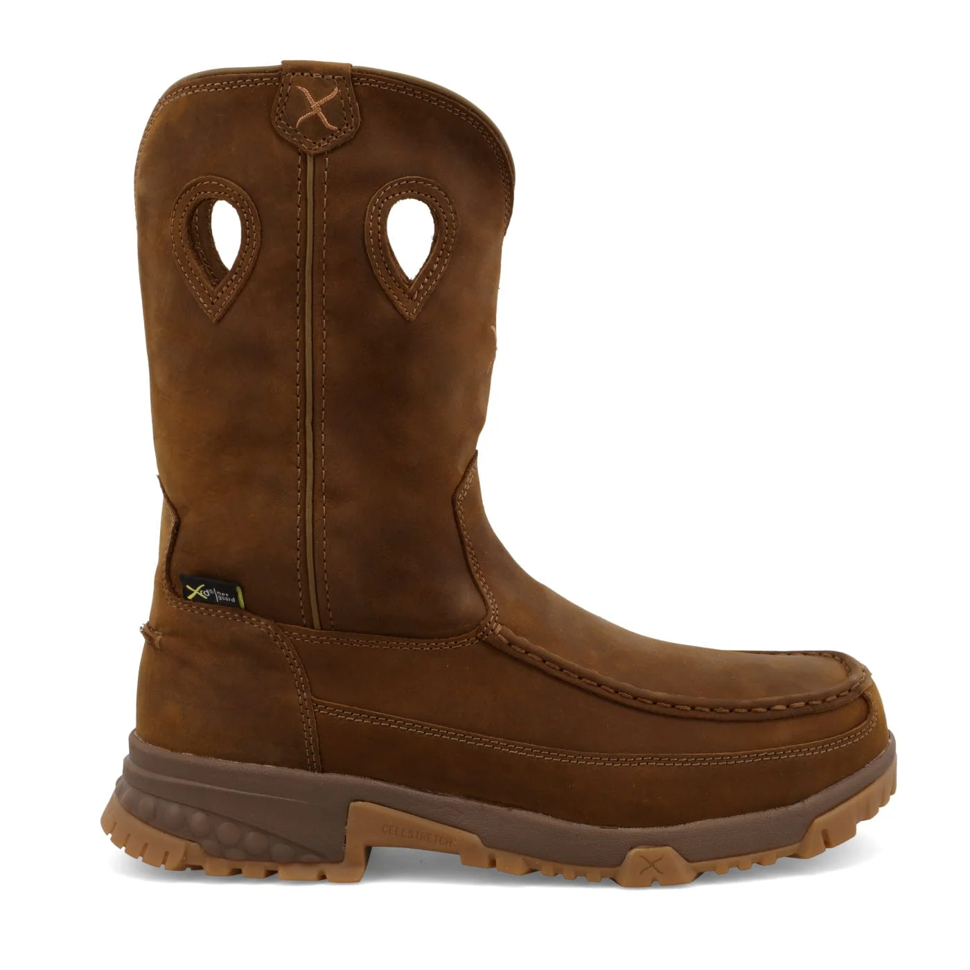 Twisted X Men's Brown Pull On Work Boot MXCNM01 - Image 4