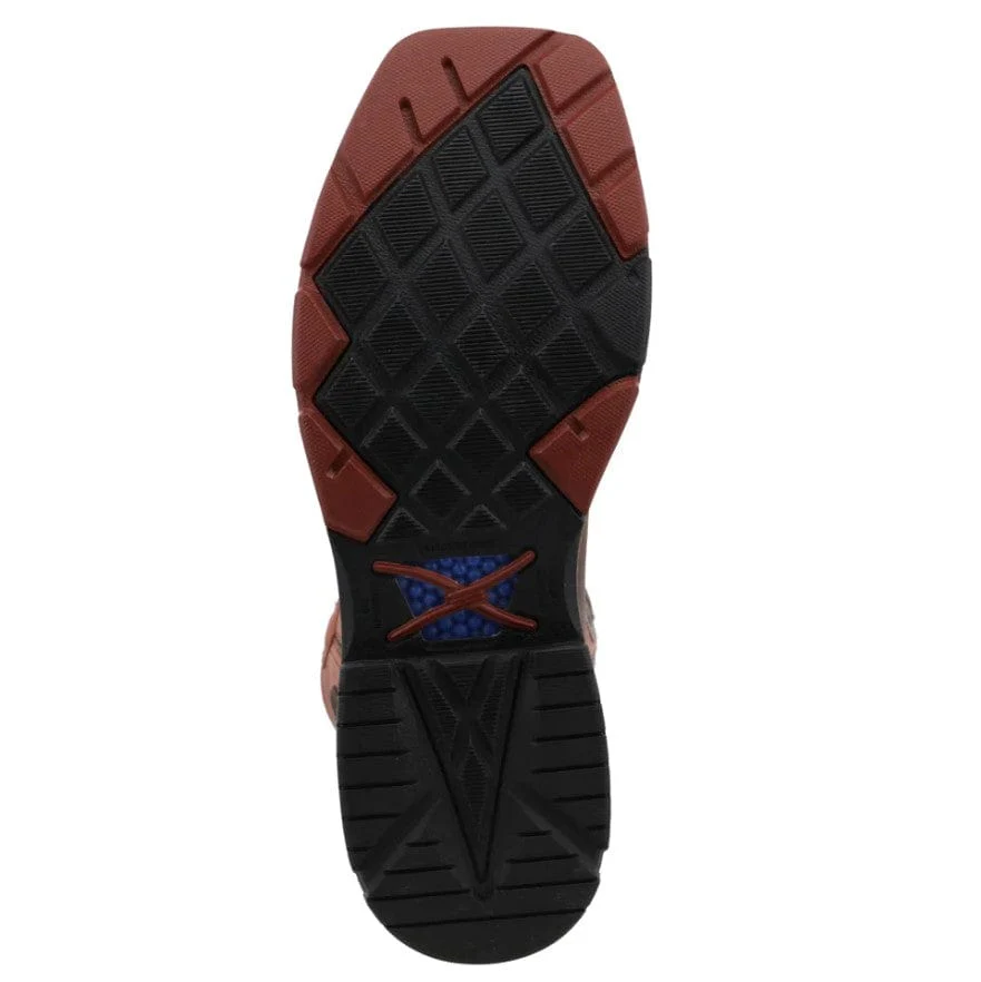 Twisted X Men's Brown Waterproof Nano Comp Toe Western Work Boots MXBNW03 - Image 4