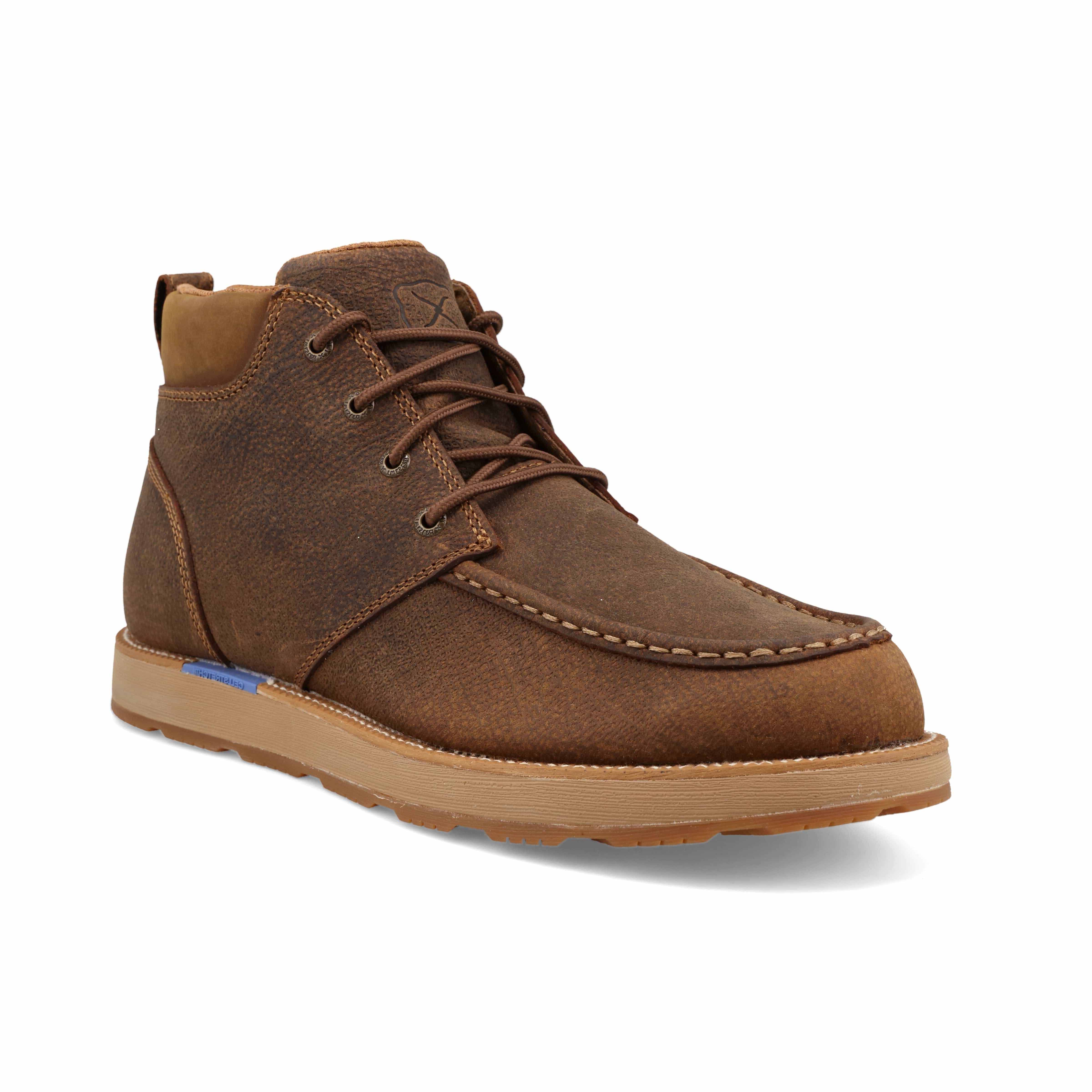 Twisted X Men's Brunette & Spice CellStretch Wedge Sole Boot MCAX002