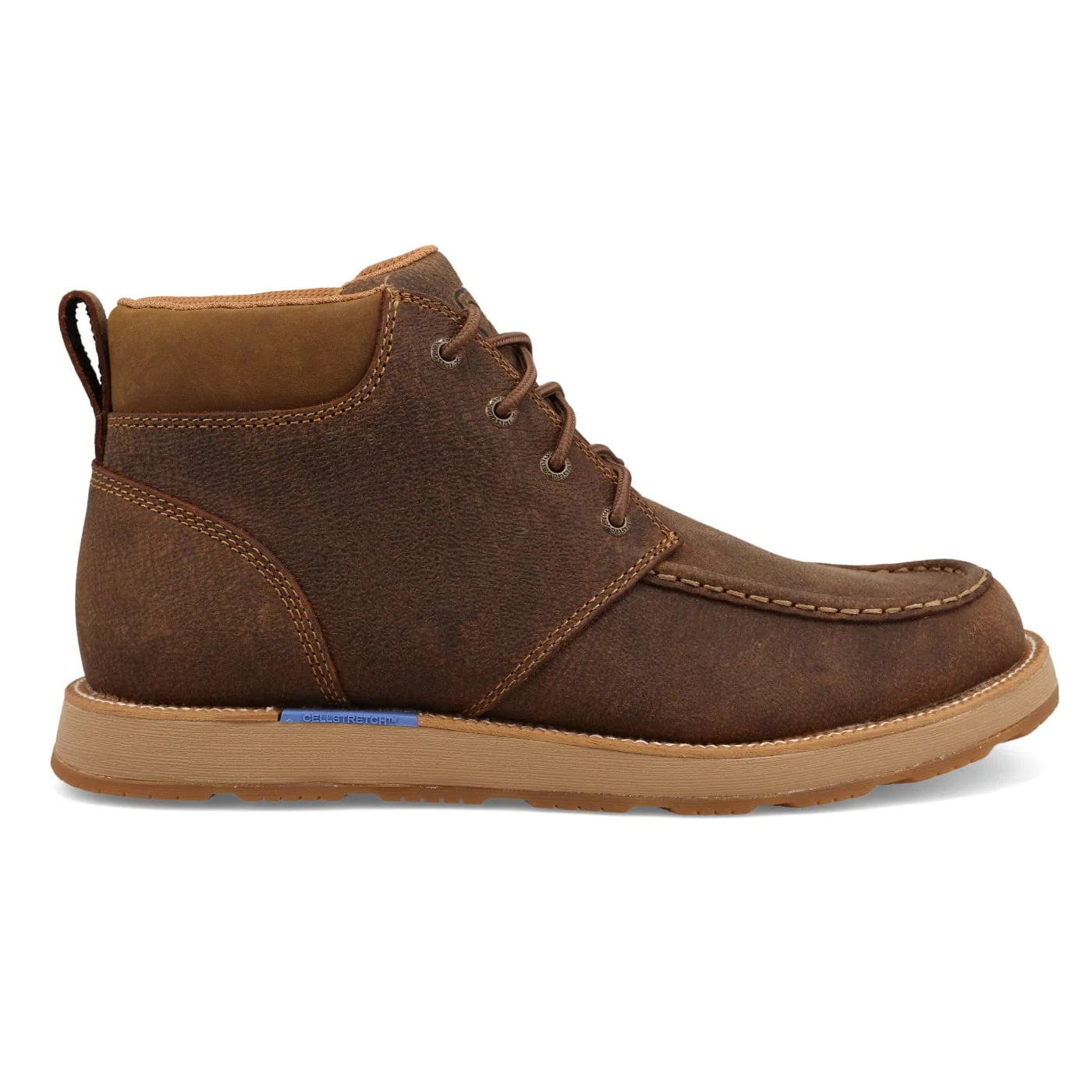 Twisted X Men's Brunette & Spice CellStretch Wedge Sole Boot MCAX002 - Image 4