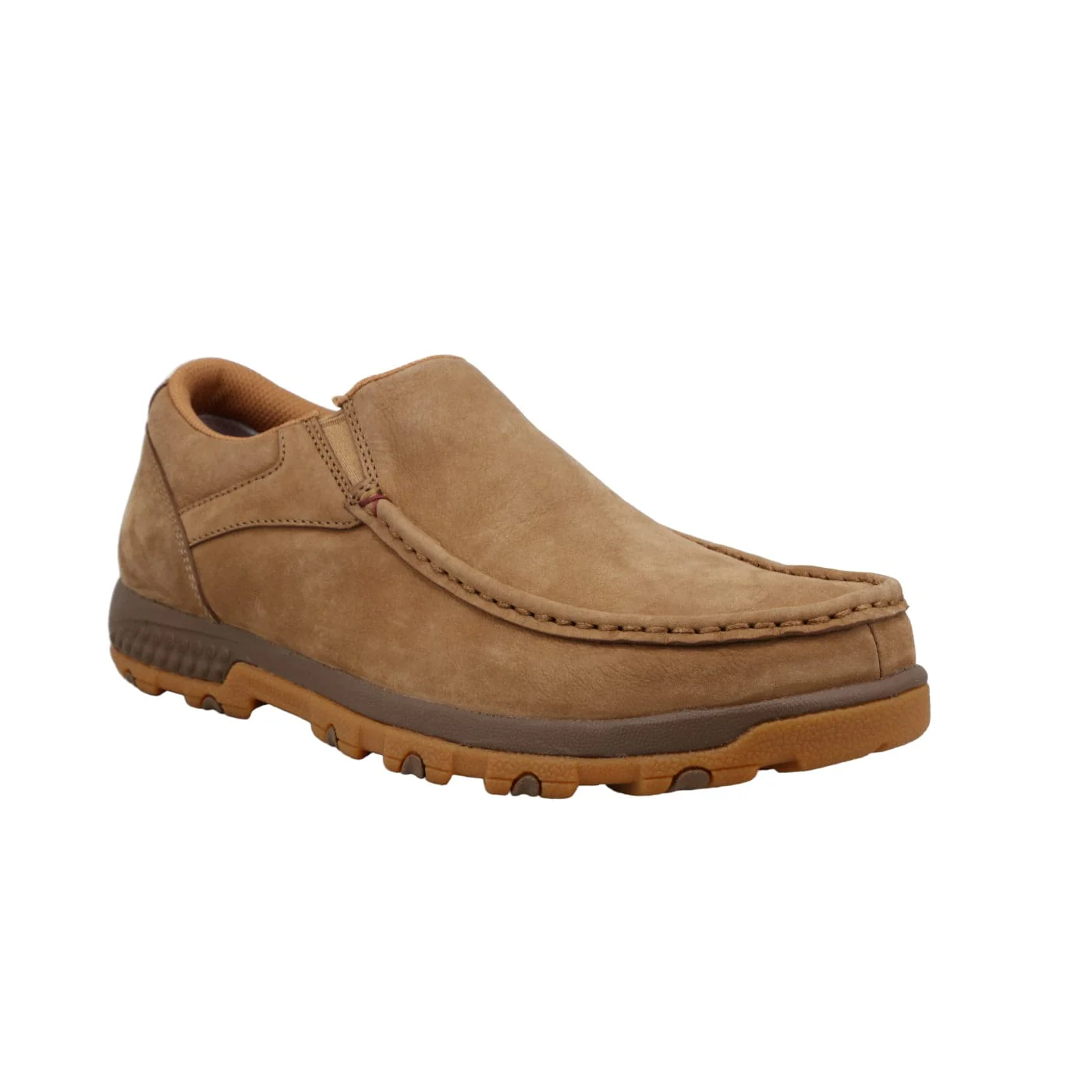 Twisted X Men's Camel Slip on Driving Moc MXC0022