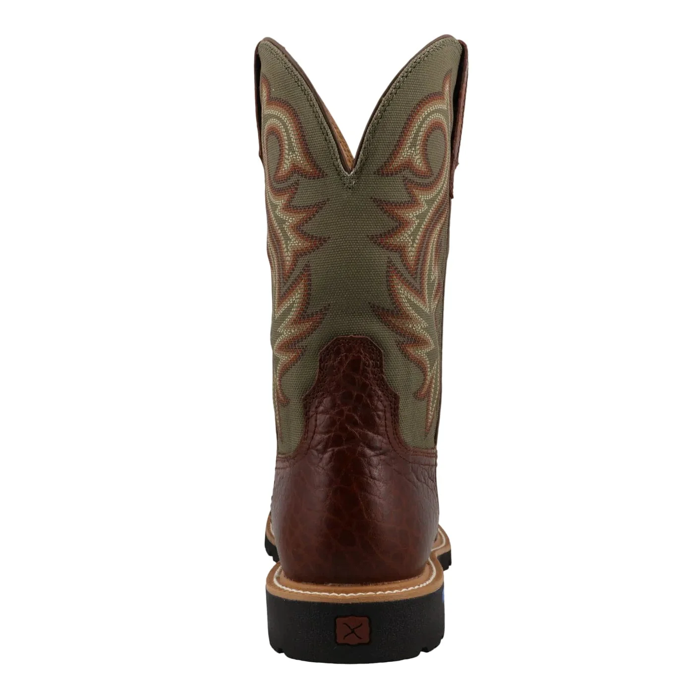 Twisted X Men's Caramel Cafe & Moss Tech X Western Work Boot MXTP006 - Image 5