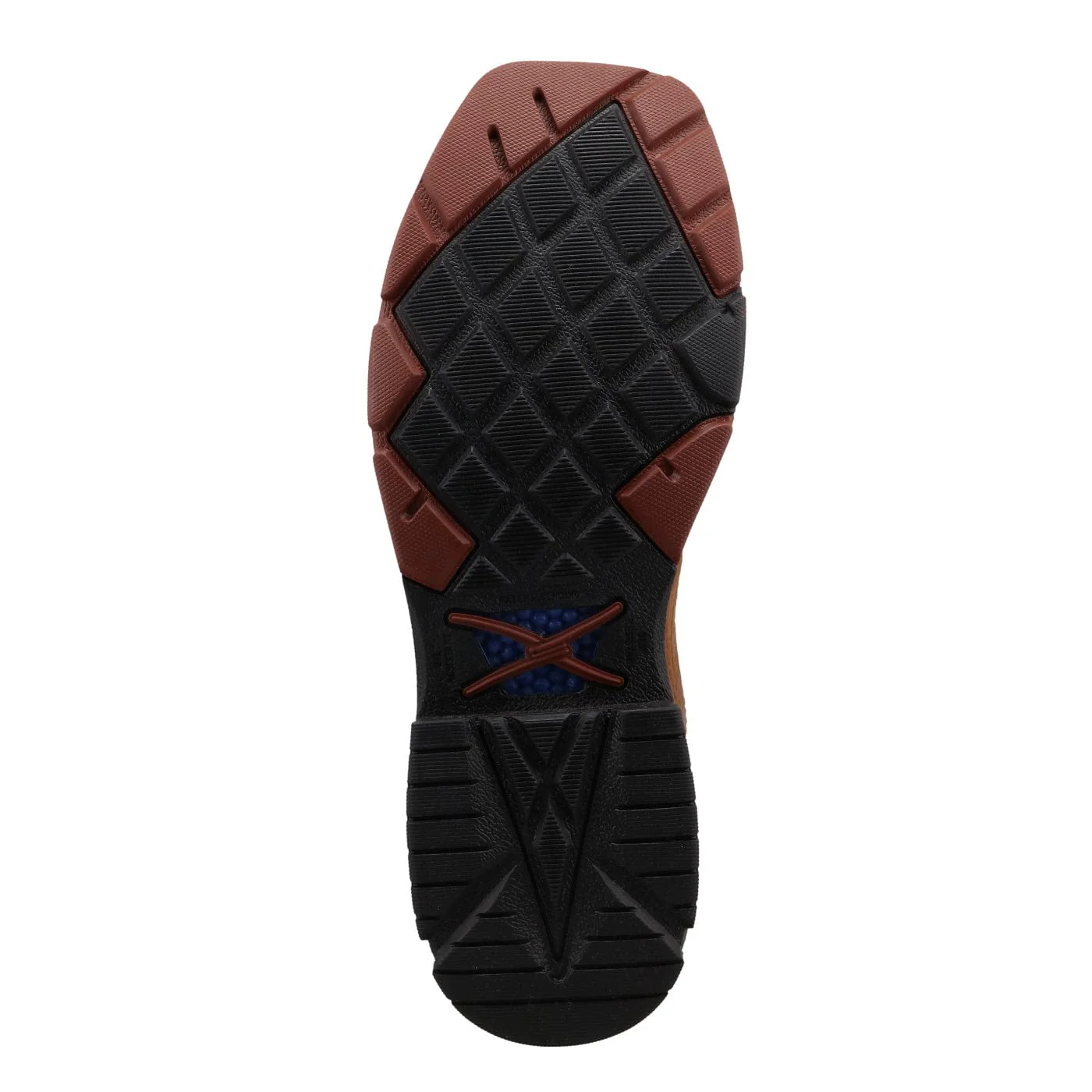 Twisted X Men's Carmel Cafe & Green Comp Toe Western Work Boot MXBNW07 - Image 3